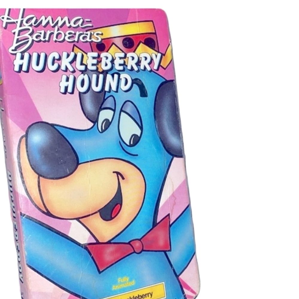 Hanna Barbara’s Huckleberry Hound 80’s vintage VHS tape